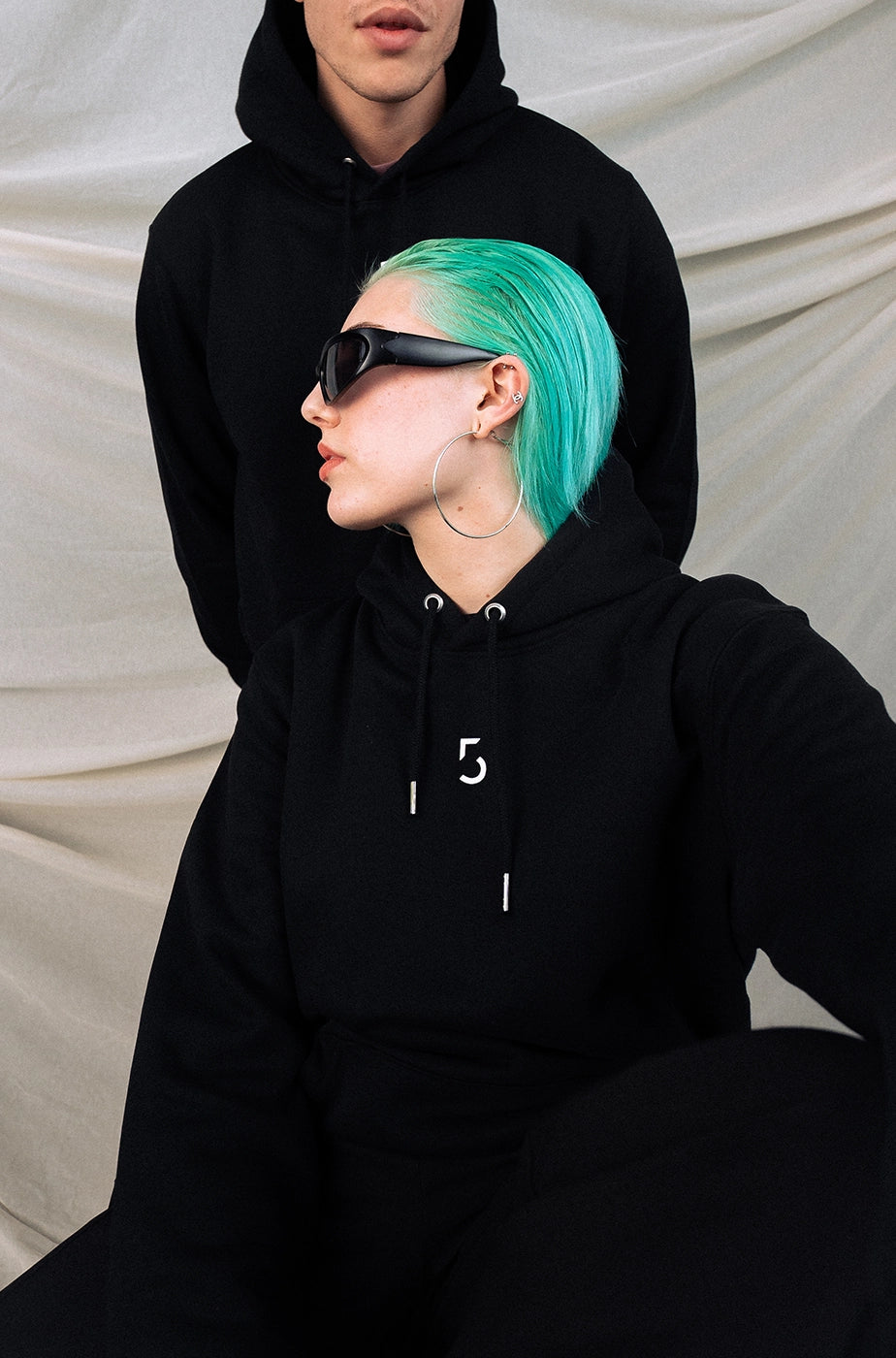 HOODIE „ROOFTOP“ - black