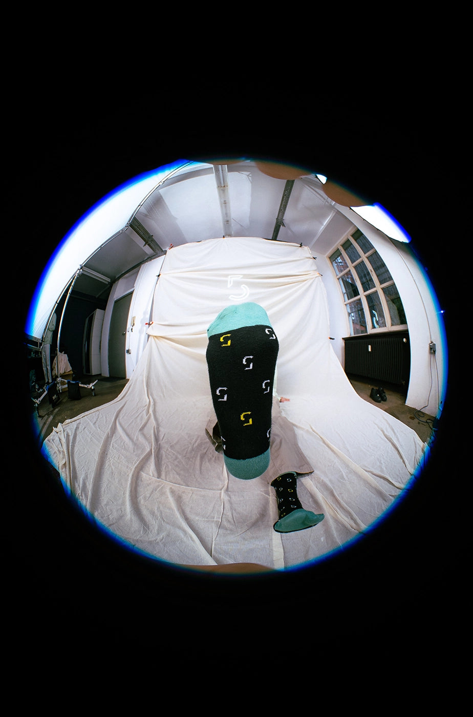 SOCKS „5HOCH5“ - black/green