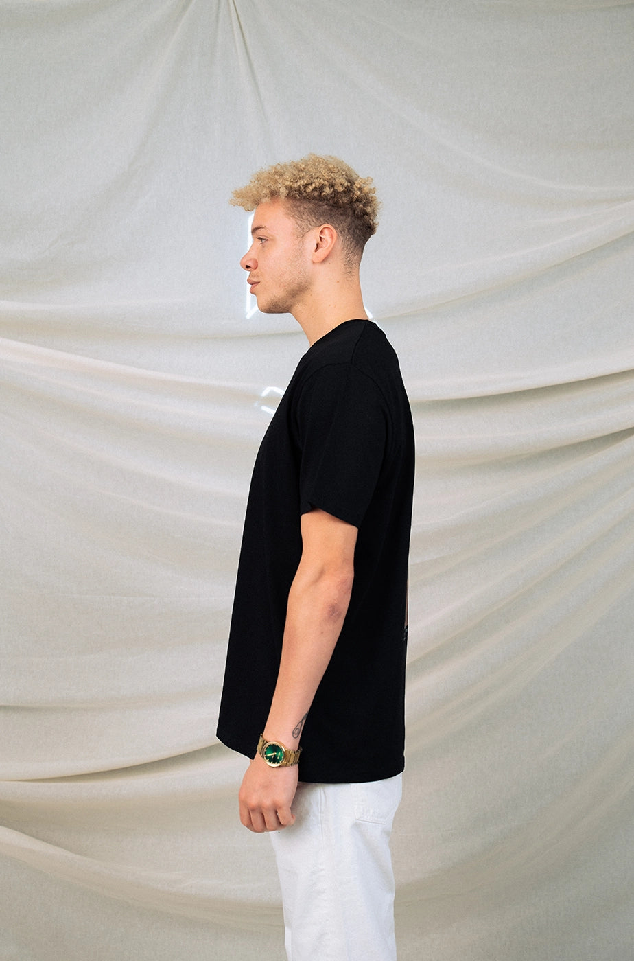 T-SHIRT „ROOFTOP“ - black