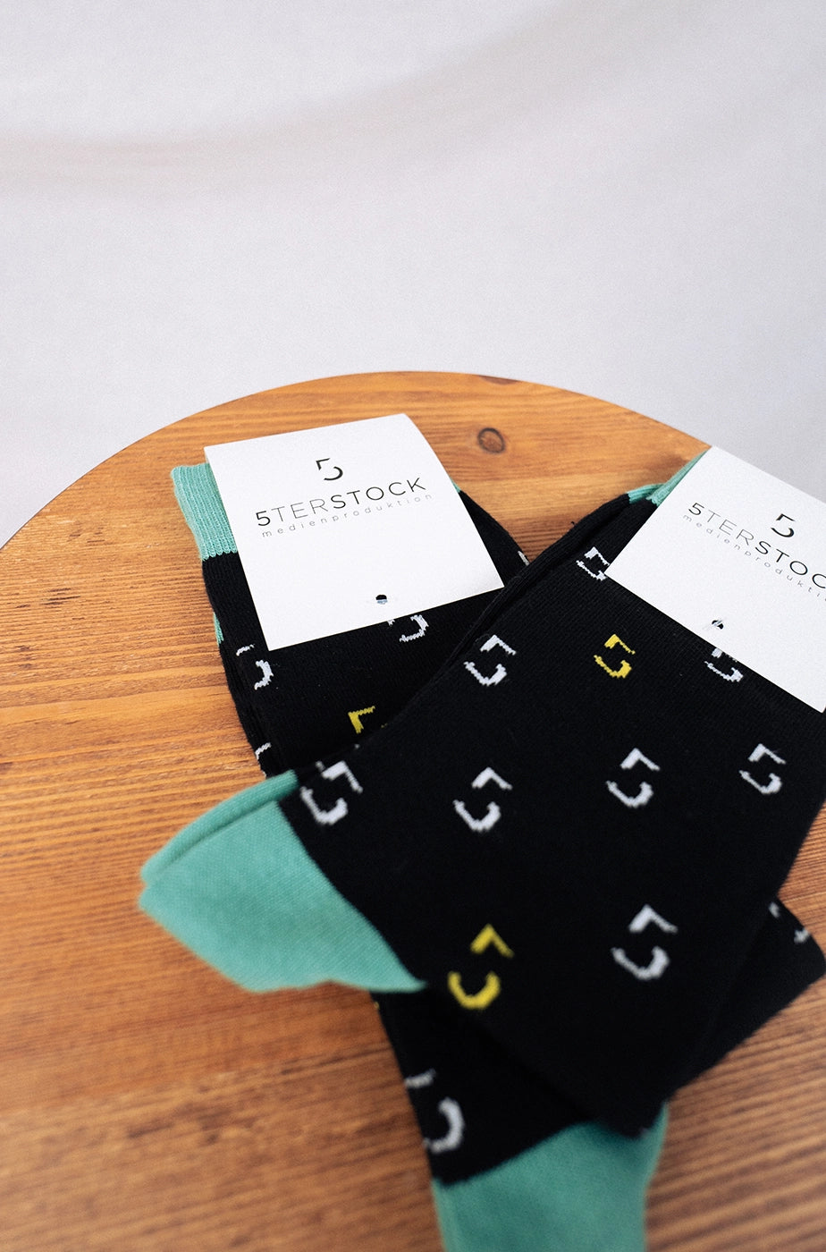 SOCKS „5HOCH5“ - black/green